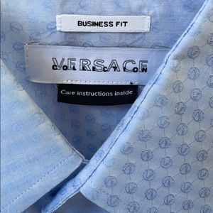 Versace men’s long sleeve dress shirt